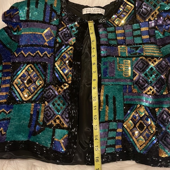 NITELINE BY DELLA ROUFOGALI Sequins Jacket - Picture 8 of 8